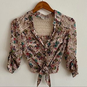 Vintage American Rag Cie Button Down Top